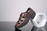 Men Soft Sandals Men Summer Shoes Leather Sandals Sandals Men Roman Breathable MartLion   