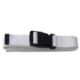 Military Men's Belt Army Belts Adjustable Belt Outdoor Travel Tactical Waist Belt with Plastic Buckle for Pants 120cm MartLion S5-White 116cm 120cm 