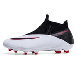 Futsal Air Soccer Shoes Football Boots Ourdoor Training Sneaker TFAG Unisex MartLion 2090-1-FG-White 47 