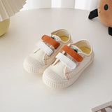 Spring Sneakers For Baby Children Kindergarten Indoor Canvas Shoes Boys Girls Cute Zebra Crossing Print Casual MartLion   