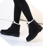 Women Boots Warm Fur Ankle Boots For Women Winter Shoes With Snow Boots Winter Botas MartLion   