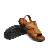 Men's Beach Open Toe Shoes Sandals Non-slip Men's Slippers Breathable Footwear Summer Outdoor MartLion   