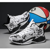 Basketball Shoes Children Breathable Non-slip Kids Sneakers Outdoor Gym Training Athletic Sneakers for Boys MartLion   