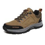 Classics Style Men's Hiking Shoes Lace Up Outdoor Sport Jogging Trekking Sneakers Mountain MartLion Brown 39 