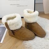 Cotton shoes women's winter boots snow boots women  short boots MartLion   