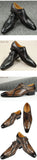 Handmade Oxford Monk Design Shoes Men's Office Modern Style Black Brown Color MartLion   