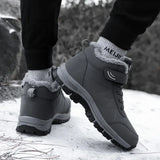 Men's Snow Boots Are Popular Winter Shoes with Waterproof and Warm Insulation, and Women's MartLion   