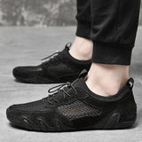 Men's Summer Casual Shoes Breathable Loafers Mesh Luxury Walking Sneakers Outdoor Tennis Sport Masculino Mart Lion   