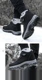 Winter Men's Boots Plush Leather Waterproof Sneakers Climbing Shoes Unisex Women Outdoor Non-slip Warm Hiking MartLion   