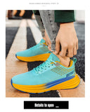 Running Shoes Men's Breathable Running Sneakers Outdoor Walking Footwears Anti Slip Walking Mart Lion   