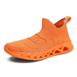 Men's Casual Sneakers Lightweight Breathable Walking Shoes for Men Running and Leisure Male MartLion Orange 40 