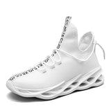 Sneakers Men's Running Shoes Breathable Tennis Trainers Lightweight Casual Lace-up Anti-slip Sports MartLion C113-white 39 