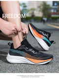 True Carbon Plate Men's Running Shoes Women Outdoor Mesh Jogging Sports Ultralight Sneakers Athletic Training Mart Lion   