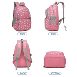 3 Pcs Set Children's Backpacks Cute Student School Bag for Girls Waterproof With Lunch Pencil Case MartLion   