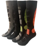 1 Pair Merino Wool Ski Sock Winter Thermal Sock Men's Women Sports Sock Thick Long Compression Warm Sock For Hiking Camping Sock MartLion   