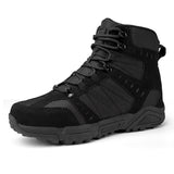 Winter Men's Military Tactical Boots Combat Special Force Desert Army Ankle Outdoor Work Safety Mart Lion 807-black 43 