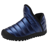 Winter Warm Plush Boots Men's Women Blue Casual Short Light Waterproof Shoes Footwear MartLion blue 2001 36 CHINA
