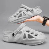 Summer Men's Slippers Non-slip Platform Outdoor Sandals Clogs Beach Slippers Flip Flops Indoor Home Slides Casual Shoes Mart Lion   