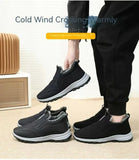 Winter Shoes Mens Snow Boots Thick Fur Non-slip Sneakers Male Cotton Ankle Boots Lightweight Outdoor Hiking Warm Walking Shoes MartLion