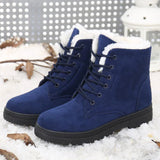 Women Boots Snow Plush Women Shoes Platform Boots For Women Keep Warm Women's MartLion   