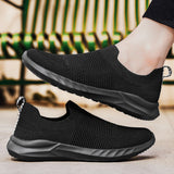 Men's Summer Sports Shoes Breathable Lace-up Mesh Casual Lightweight Walking Running Casual Sneakers Mart Lion   
