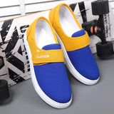 Men's Casual Sneakers Vulcanized Flat Shoes Designed Skateboarding Tennis Hook Loop Outdoor Sport Mart Lion   