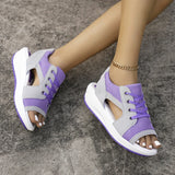 Sandals Lady Platform Chunky Women's Open Toe Casual Summer Sports Shoes MartLion   