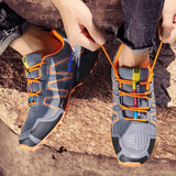 Luxury Outdoor Hiking Men's Sneakers Designer Non-Slip Waterproof Shoes Cozy Light Walking Trainers Baskets Homme Tenis Mart Lion   