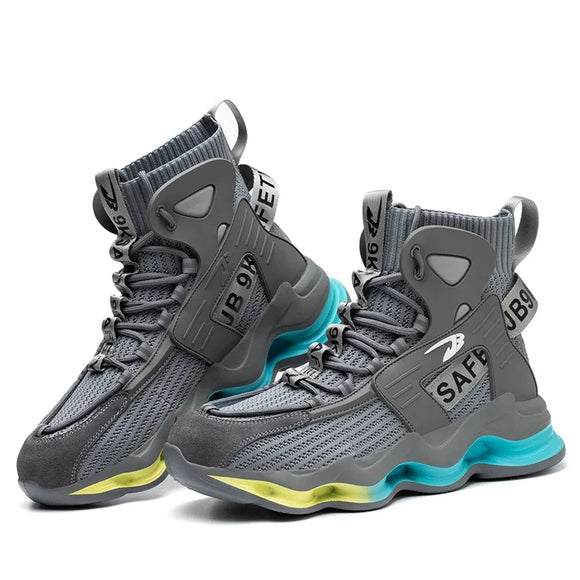 Men Work Safety Shoes Anti-puncture Working Sneakers Male Indestructible Work Shoes Steel Toe Lightweight Men Shoes Safety Boots MartLion