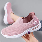 Spring  Women Vulcanized Shoes Female Sneakers Slip on Flats  Loafers Walking Flat MartLion   