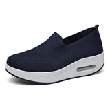 Sneakers Women's Sports Shoes Mesh Breathable Platform Tennis Casual Slip-On Ladies Walking Vulcanized Shoes Zapatillas Mujer MartLion   