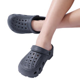 Summer Clogs Slippers Men's Clogs Soft Sole Breathable Beach Home Outdoor Antiskid MartLion   