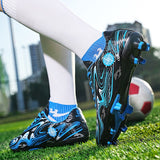 Children's Football Boots Men's Studded Lightweight Soccer Shoes For Kids Training Footwear Mart Lion   