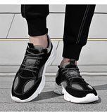 Men's Shoes Leather Casual Sneakers Lightweight Breathable Footwear Tenis Masculino Mart Lion   