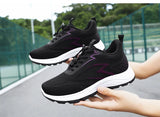 Walking shoes for women's spring sports have a textured breathable single trend MartLion   