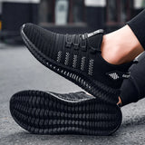  Summer Men's Sneakers Casual Shoes Lightweight Walking Mesh Breathable Footwear Chaussure Homme MartLion - Mart Lion