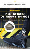 Man Safety Boots High top Safety Shoes Men Women Steel Toe Work Shoes Men Anti-smash Indestructible Construction Boots Winter MartLion