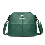 Women Bag Shoulder Crossbody Messenger Bag Female Handbag Luxury Designer Mom Small Bag Satchels Mart Lion Green  