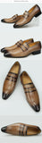 Men's Shoes Formal Casual Loafer Vintage Office DressParty Genuine Leather MartLion   