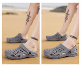 Garden Shoes Casual Beach Sandals Men's Clogs Summer Slippers Breathable Non-slip Mules Zapatos Mart Lion   