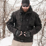 Military Tactical Jacket Men's Waterproof Wear-resistant Multi-pocket Bomber Jackets Outdoor Hiking Windproof Coat MartLion   