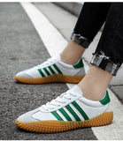 Men's Soft Casual Shoes Light Summer Breathable Mesh Sneakers White Sport German Training Waterproof Canvas Mart Lion   