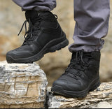Tactical Combat Boots Army Fans Men's High-top Training Desert Military Outdoor Non-slip Wear-resisting Hiking Shoes MartLion   