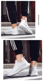  Lightweight Running Shoes Man's Jogging Breathable Sneakers Slip on Loafer Casual Sports Trainers Mart Lion - Mart Lion