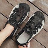Outdoor Summer Sandals Men's Shoes Genuine Leather Beach Sandal Hiking MartLion   