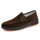 Loafers Shoes Men's Casual Slip on Driving Loafers Breathable Mart Lion B 22063 Coffee Color 40 