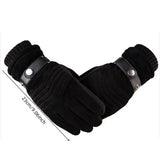 Touch Screen Winter Warm Men's Gloves Leather Casual Gloves Mittens for Men Outdoor Sport Full Finger Glove MartLion   