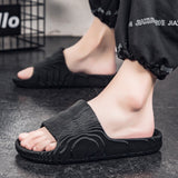 Summer Breathable Men's Slippers Outdoor Casual Shoes Slip On Unisex Sneakers Non-slip Bathroom Lightweight Sneakers Mart Lion   