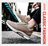 Heightening Shoes Men's Spring Casual Sneakers Walking Shoes Anti Slip Sports Tide Shoes MartLion   
