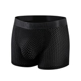 Nylon Ice Silk Men's Underwear Breathable Thickened Panties Buttocks Fake Butt Padded Butt Enhancer Booty Underpants MartLion   